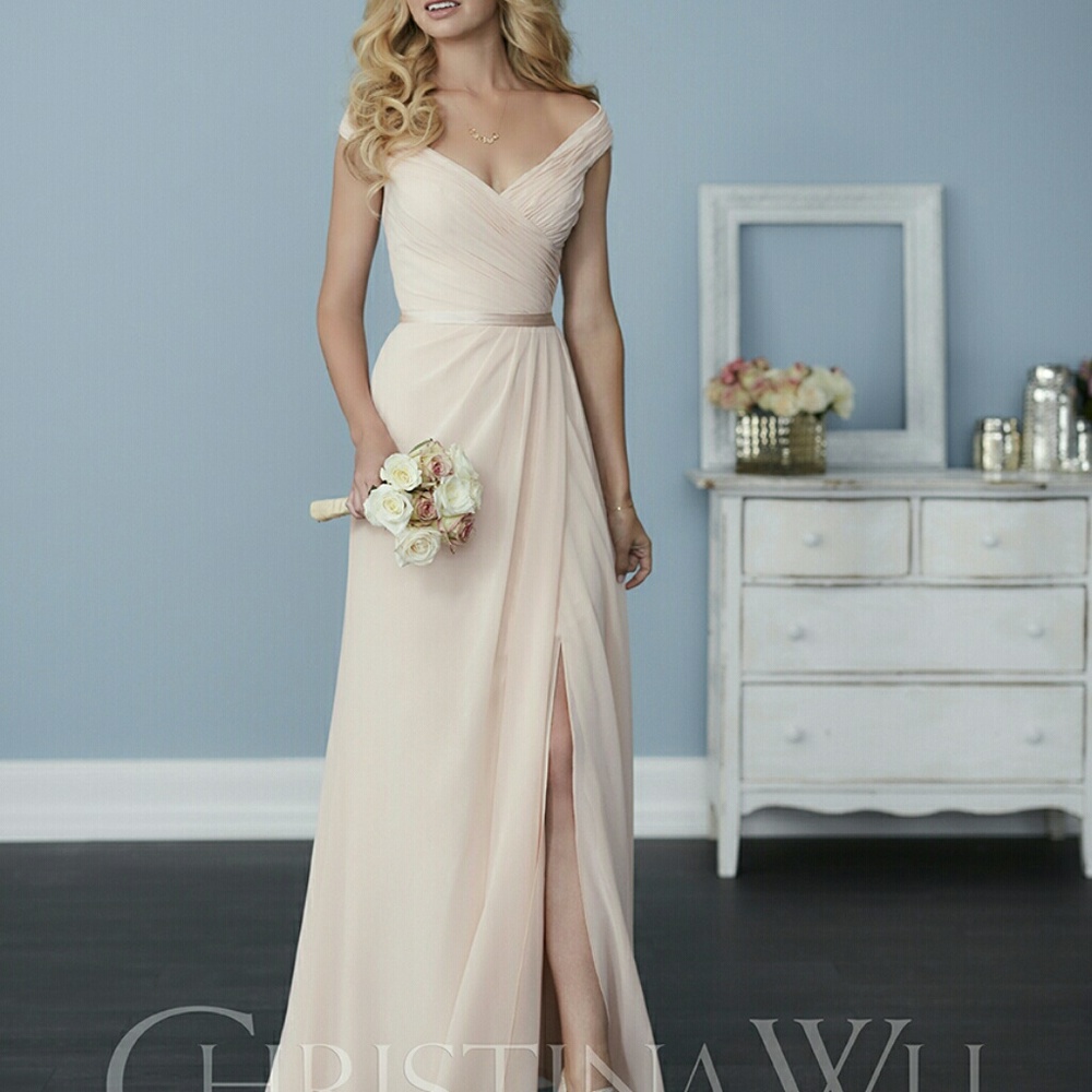 Christina Wu 22758 Bridesmaid Dress Aubergine